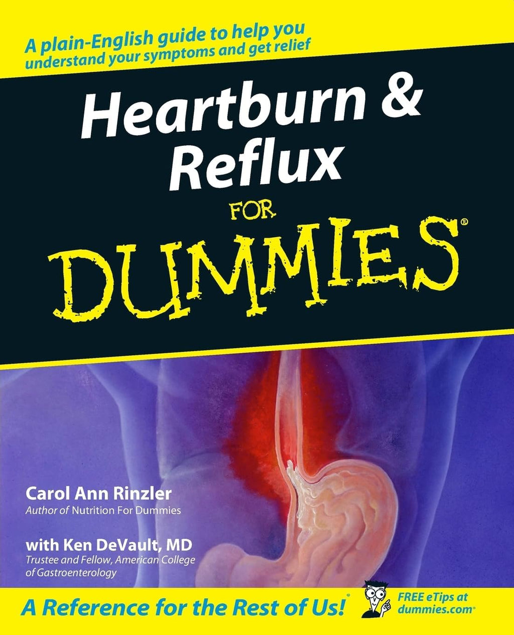 Heartburn and Reflux For Dummies by Carol Ann Rinzler