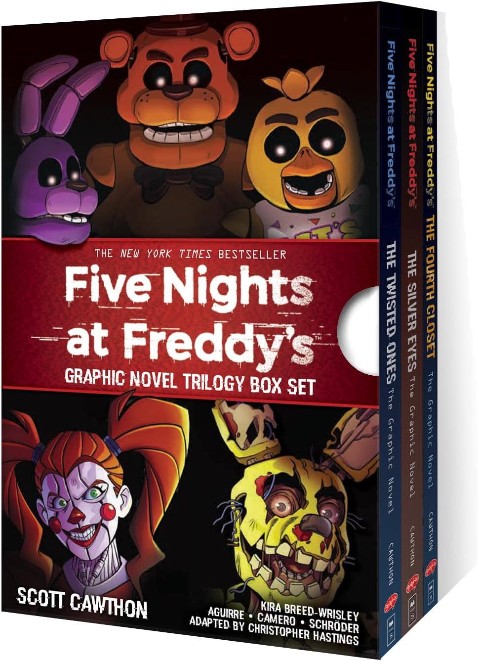 Five Nights at Freddy's Graphic Novel Trilogy Box Set by Scott Cawthon