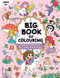 Big Book of Colouring for Girls: For Children Ages 4+ (Big Books of Colouring (Ages 4+)) by FairyWren Publishing