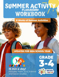 Summer Activity Playground Grade 3-4: 8 Weeks of Summer Activities - Math, ELA, Science, Reading and Social Studies by Brain Hunter Prep
