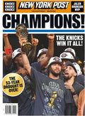 New York Post Knicks Champions! NBA Champions 2026 by The Editors of New York Post
