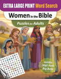 Extra Large Print Bible Word Search for Seniors – Jumbo 30pt Font Women in the Bible Puzzles: 112 Pages of Easy-to-Read Puzzles • No Clutter • ... – Extra-Large Print 30pt Puzzle Series) by iN Publications