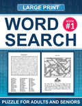 Large Print Word Search Book for Adults and Seniors: Anti Eye-Strain, Relaxing Word Find Activity with 100 Themes, 2100 New Words, One Solution Per ... Large Print for Teens, Adults, and Seniors) by Tobias Hart