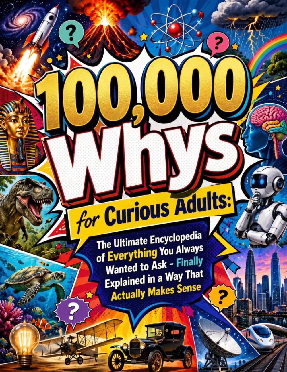 100,000 Whys for Curious Adults: The Ultimate Encyclopedia of Everything You Always Wanted to Ask - Finally Explained in a Way That Actually Makes Sense by Macro Cosm