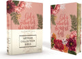 NIV, Artisan Collection Bible, Women’s Bible with Journaling Space, Cloth over Board, Pink Floral, Designed Edges under Gilding, Red Letter, Comfort Print by Zondervan