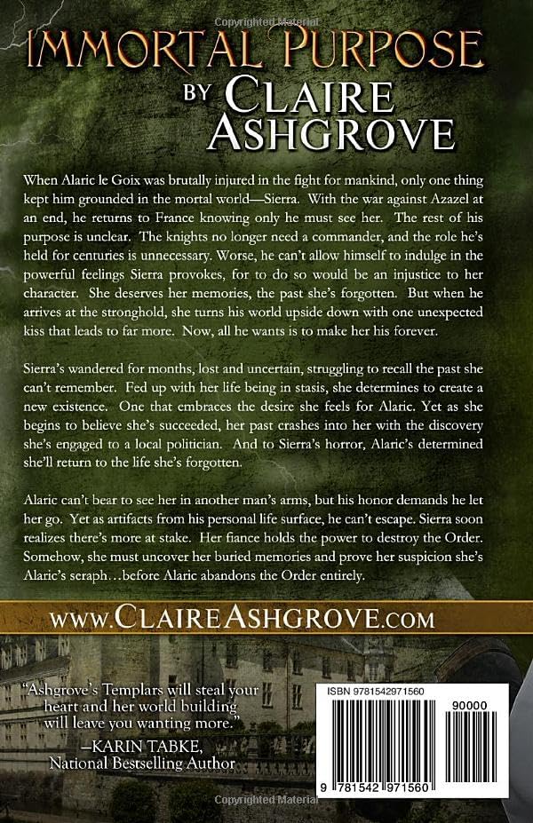 Immortal Purpose by Claire Ashgrove