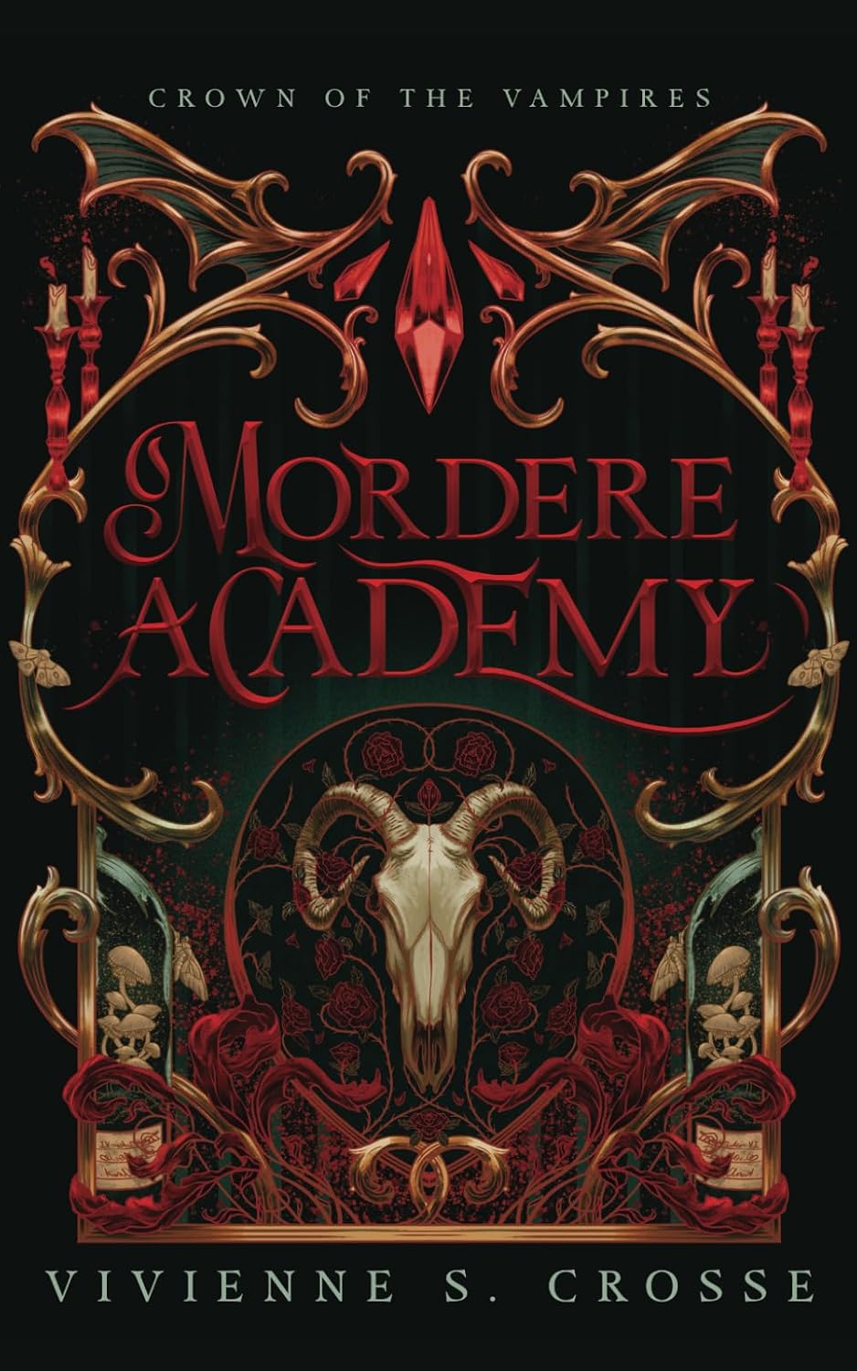 Mordere Academy: A Vampire Romantasy (Crown of the Vampires) by Vivienne S. Crosse