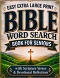 Extra Large Print Easy Bible Word Search for Seniors: Inspirational Puzzles with Scripture Verses & Devotional Reflections, Memory Activities for ... (Extra Large Print Word Search for Seniors) by Miles A. Marlow