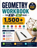 Geometry Workbook for 9th – 10th Grade: 1,500+ Practice Questions & Answers for High School Geometry EOC Prep - For Classroom Learning, Homeschool & Summer Review (Everyday Learning Series) by Henrique Learning