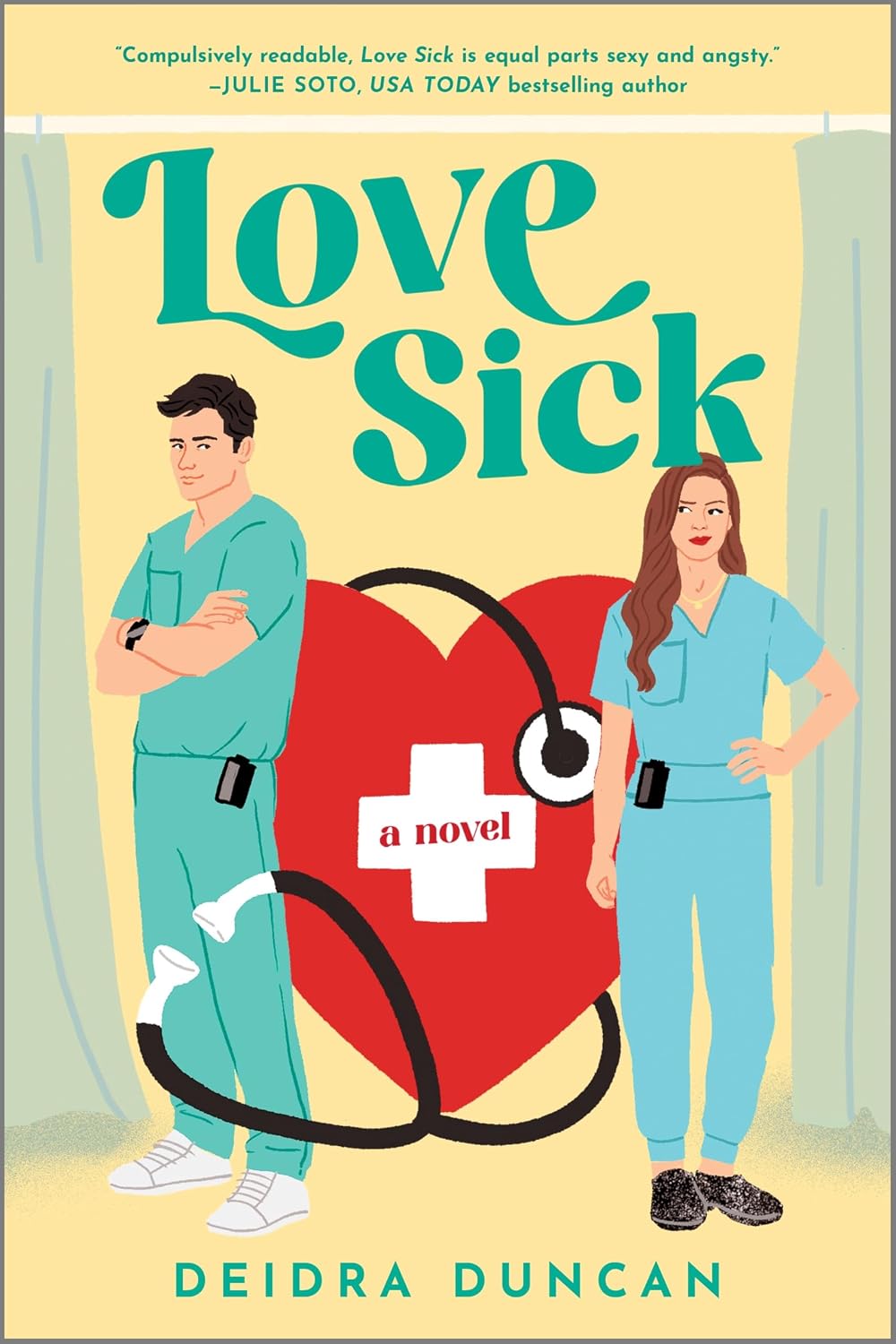 Love Sick: A Juicy Enemies-to-Lovers Workplace Rom-Com by Deidra Duncan