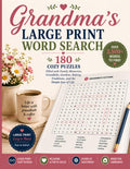 Large Print Grandma's Word Search Activity Book: Big Print Word Puzzles For Adults, Seniors, and Teens by Lane Archer