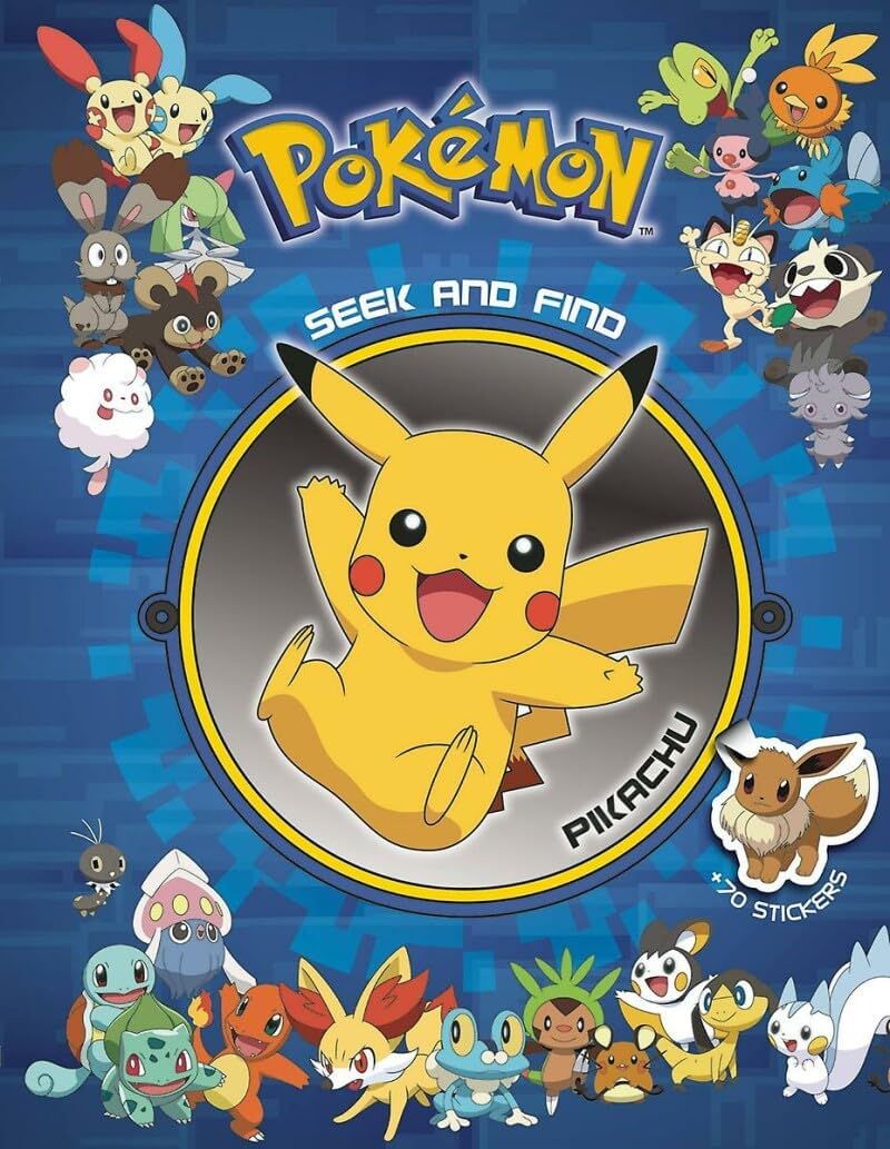 Pokémon Seek and Find: Pikachu: Pikachu by Shogakukan