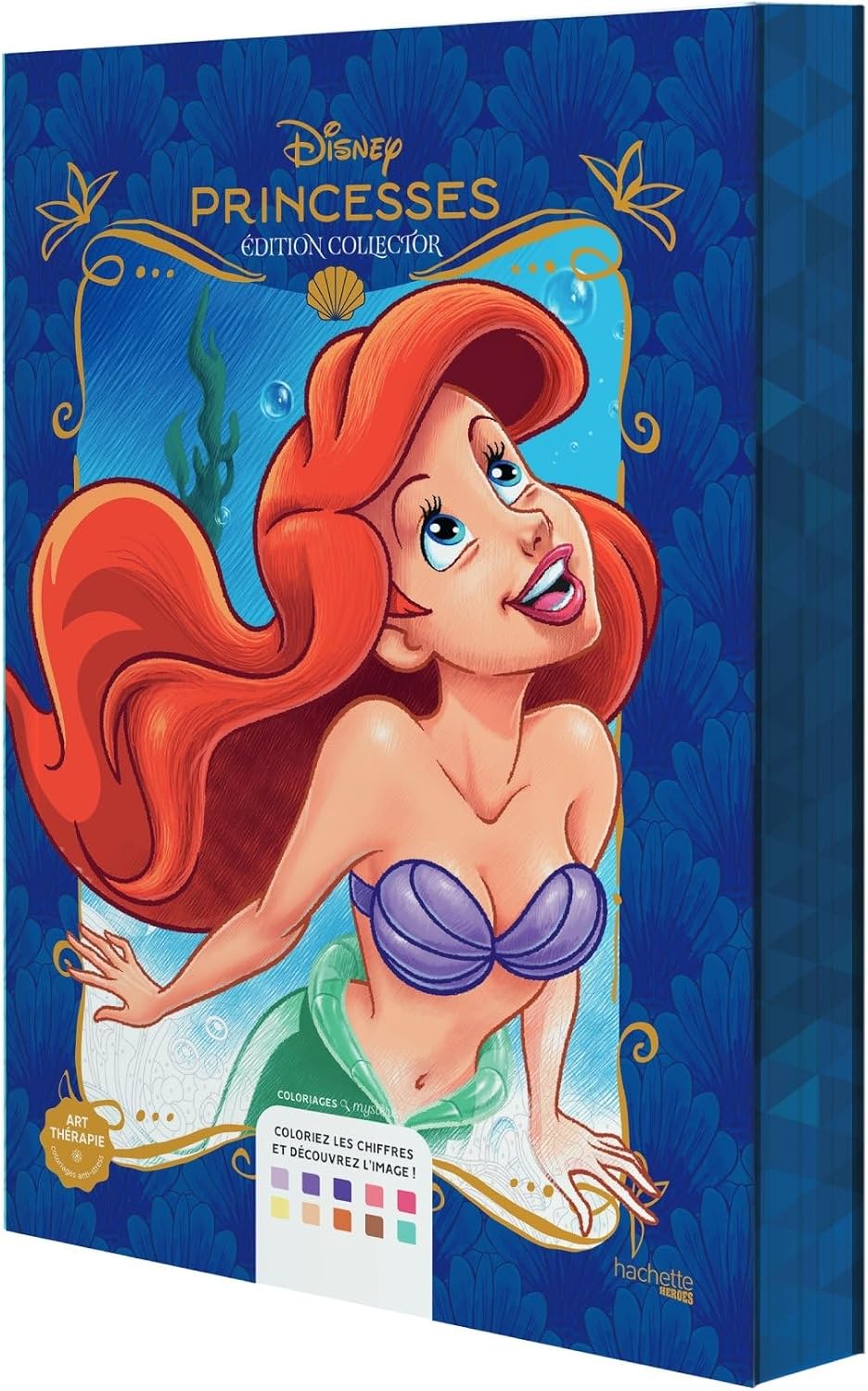 Coloriages mystères Disney Collector - Princesses by Jérémy Mariez