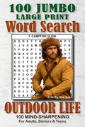 Outdoor Life 100 Jumbo Large Print Word Search Puzzles for Adults, Seniors & Teens: Relaxing Brain Games with Easy-to-Read Jumbo Puzzles for Stress-Free Mental Stimulation by Mary Alexander