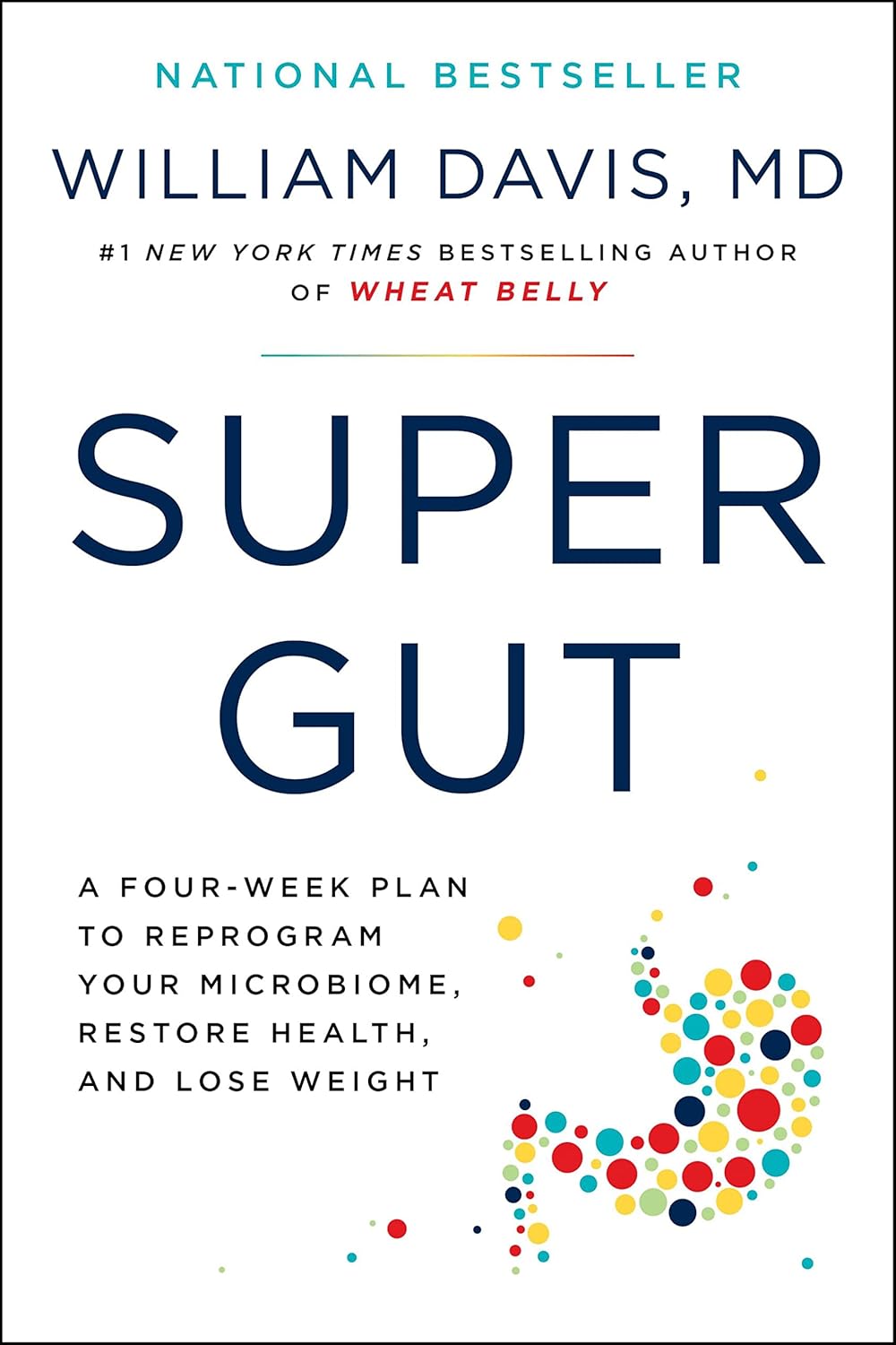 Super Gut: A Four-Week Plan to Reprogram Your Microbiome, Restore Health, and Lose Weight by William Davis M.D.