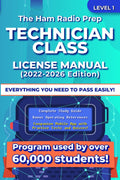 The Ham Radio Prep Technician Class License Manual (2022 - 2026) by Ham Radio Prep
