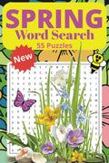 Word Search Season of Spring for Adults, Seniors, Teens: 55 Unique Word Search Puzzles with Results. 6x9 Compact Paperback by ARA's Book Publishing