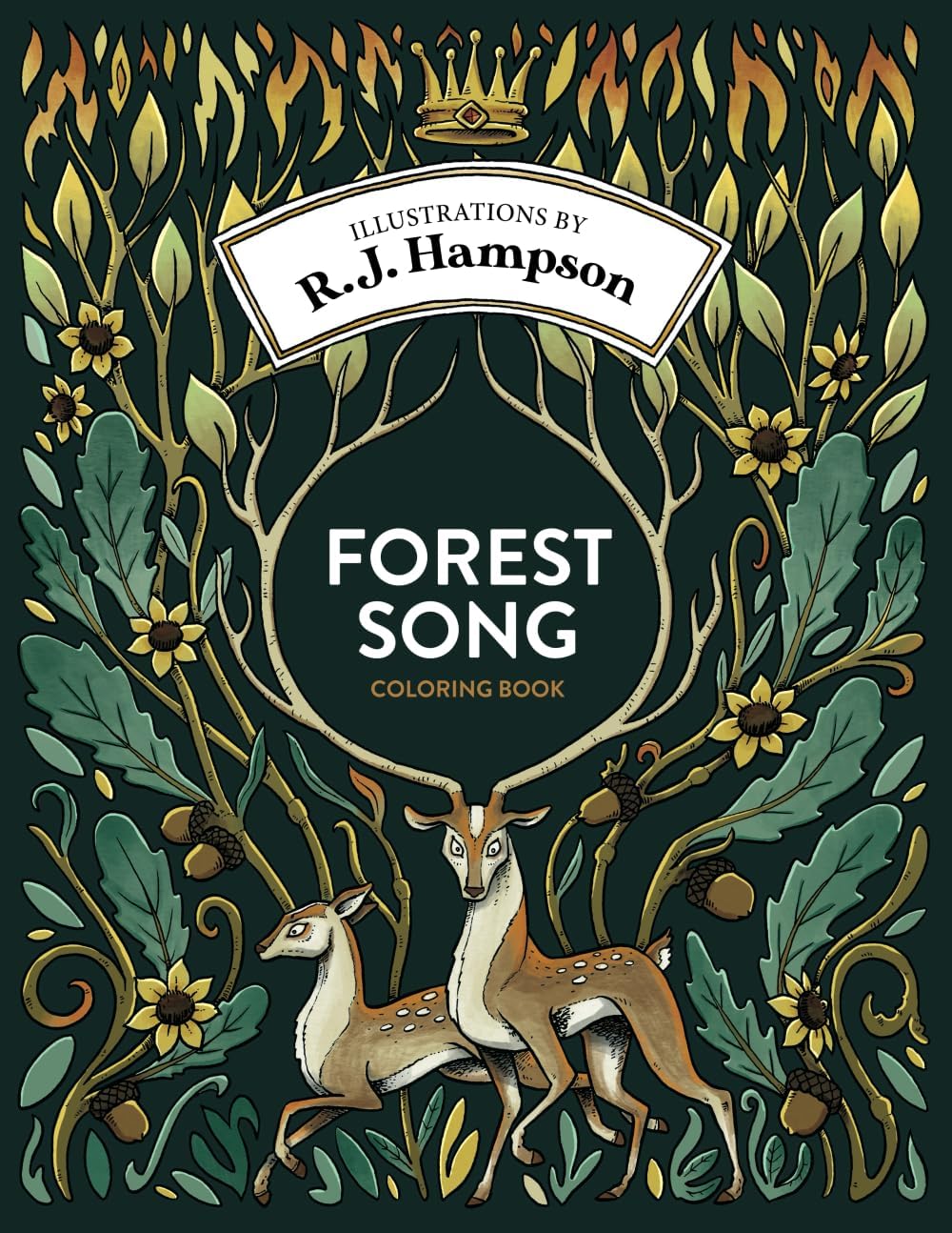 Forest Song Coloring Book (R.J. Hampson Signature Books) by R.J. Hampson