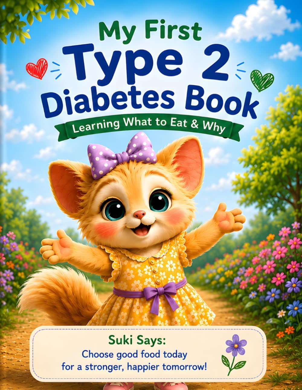 My First Type 2 Diabetes Book: Learning What to Eat & Why by Tonia Davis