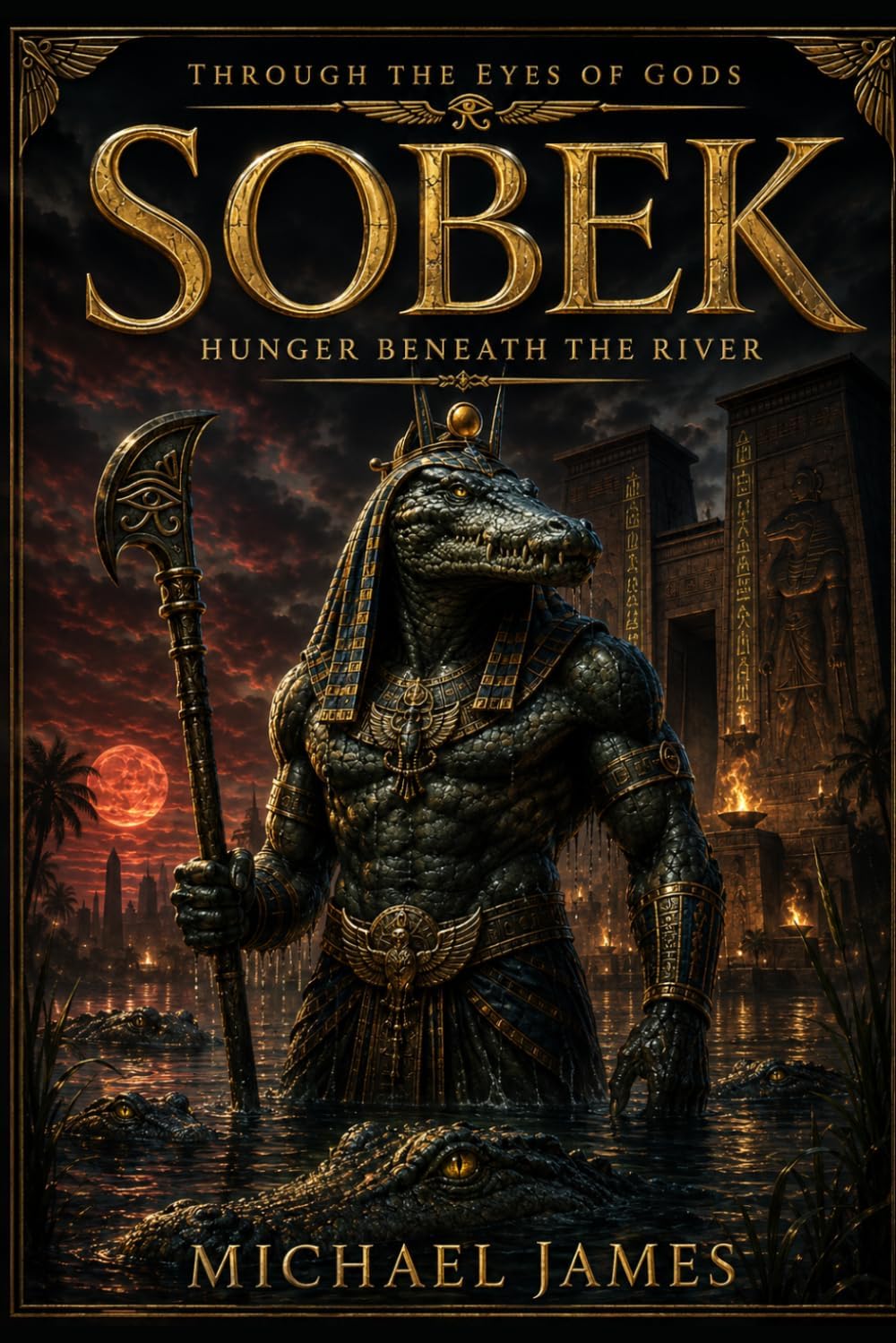 Sobek: Hunger Beneath the River (Through The Eyes of Gods) by Michael James