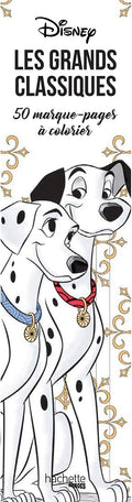 Marque-pages Disney Grands classiques: 50 marque-pages à colorier by Jean-Luc Guérin