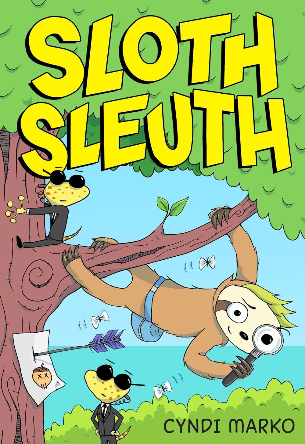 Sloth Sleuth: A Graphic Novel by Cyndi Marko