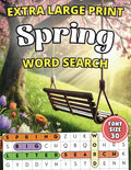 Extra Large Print Spring Word Search: Jumbo Word Search For Seniors, Adults And Teens | 50 Spring Themed Puzzles With Very Big Letters (30 Font Size) ... – Big Print, Big Fun with Interesting Facts) by Happytude Press