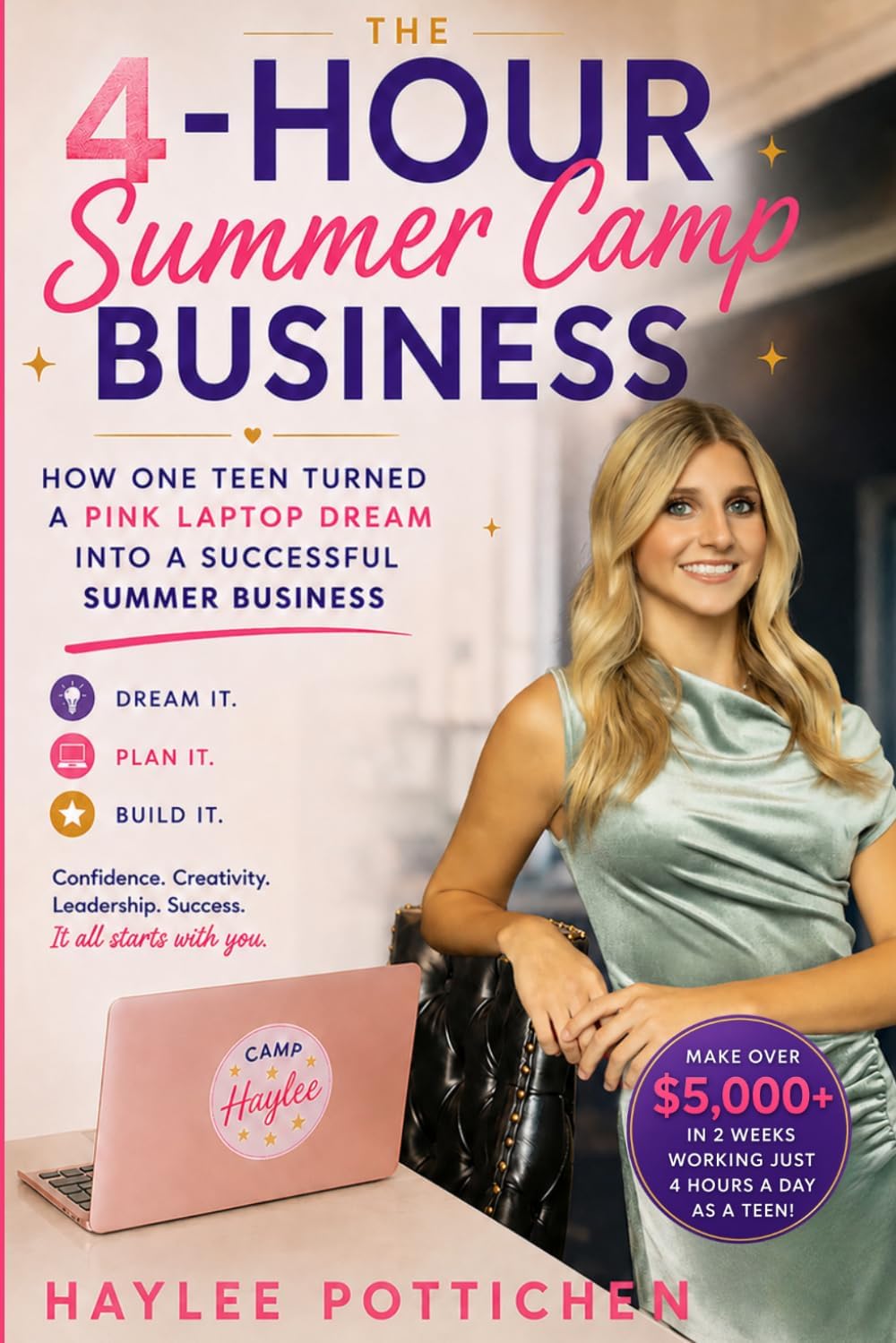 THE 4-HOUR SUMMER CAMP BUSINESS: How One Teen Turned a Pink Laptop Dream Into a Successful Summer Business by Haylee Pottichen