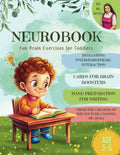 NeuroBook For Kids Ages 3-5 Preschool Learning Toddler Activities: Fun Brain Exercises for Toddlers - Educational Learning Materials - Cards for Brain ... for Writing - Children Birthday Gifts by Ms Buba Education