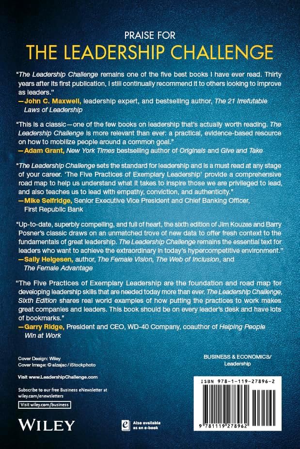 The Leadership Challenge: How to Make Extraordinary Things Happen in Organizations by James M. Kouzes
