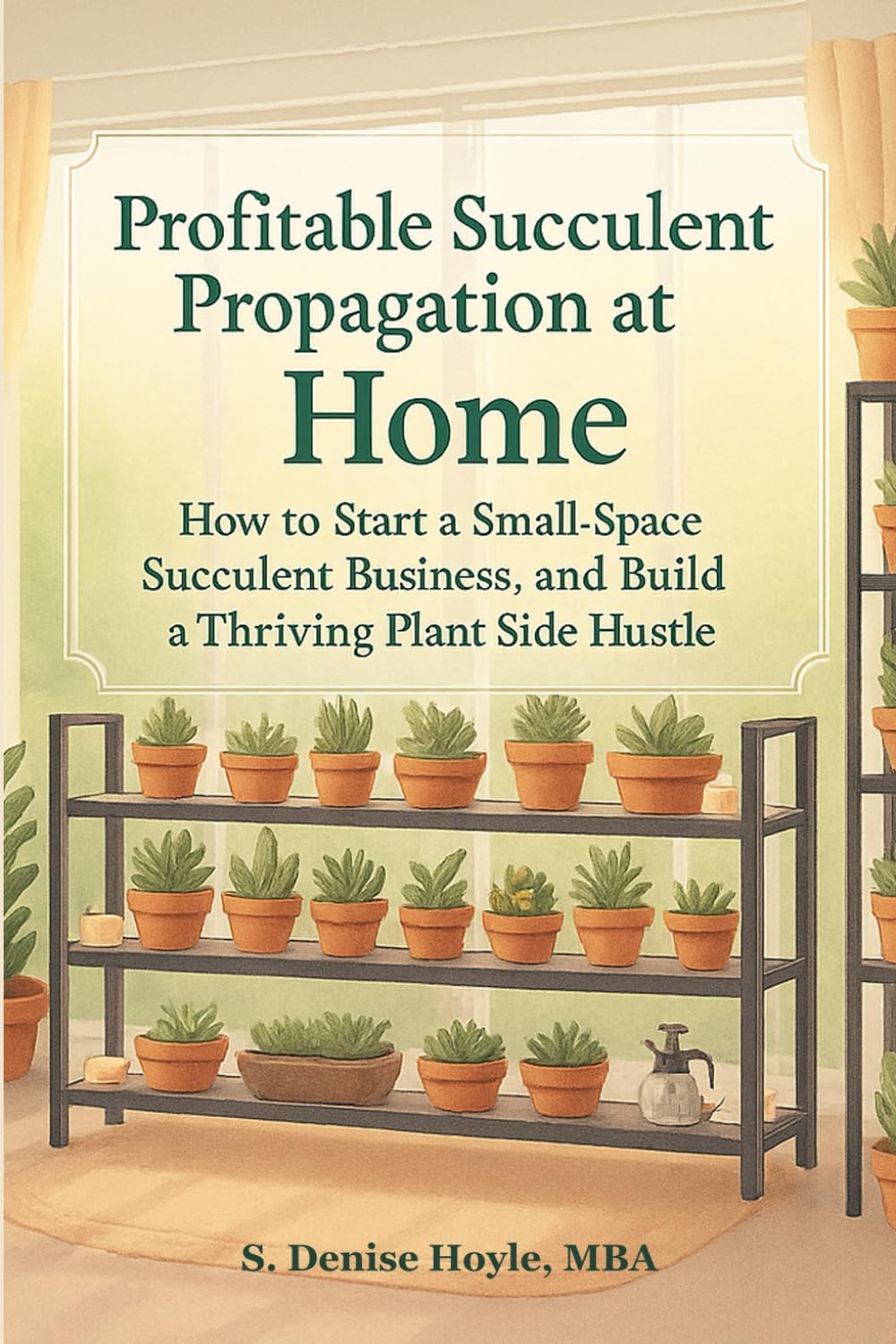 Profitable Succulent Propagation at Home: How to Start a Small Space Succulent Business, and Build a Thriving Plant Side Hustle by S. Denise Hoyle MBA