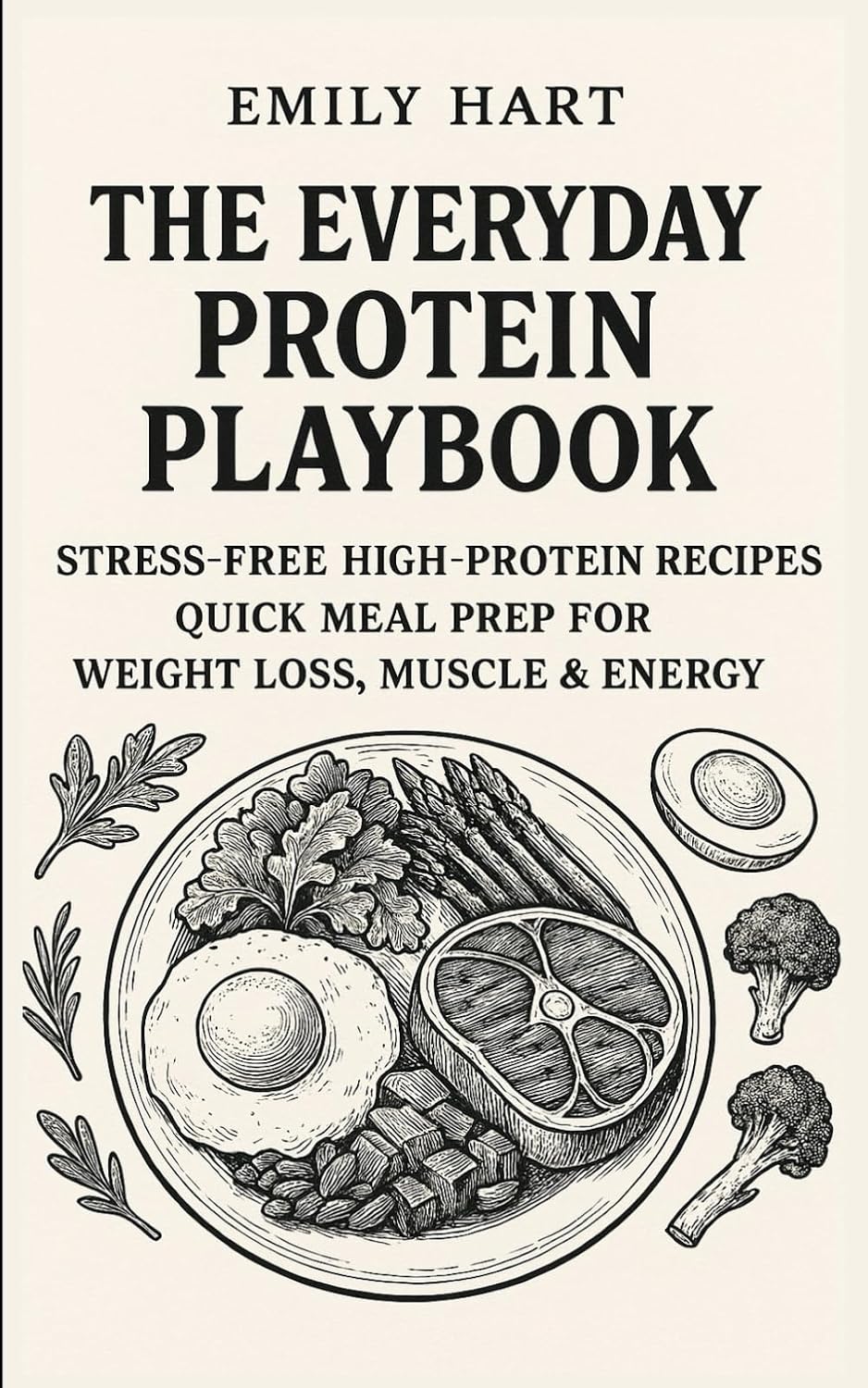 The Everyday Protein Playbook: Easy High-Protein Recipes and Meal Prep Ideas to Weight Control, Build Muscle, and Boost Energy by Emily Hart