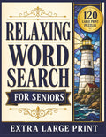 Relaxing Word Search for Seniors: 120 Large Print Word Search Puzzles for Relaxation, Quiet Enjoyment, and Screen-Free Fun (Large Print Word Search Collection for Seniors) by Seneca Book Press