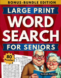 Word Search for Seniors Large Print: 80 Themed Word Find Puzzles in Big Font for Elderly Adults (Cognitive Games for Seniors) by Randolph Riddleton