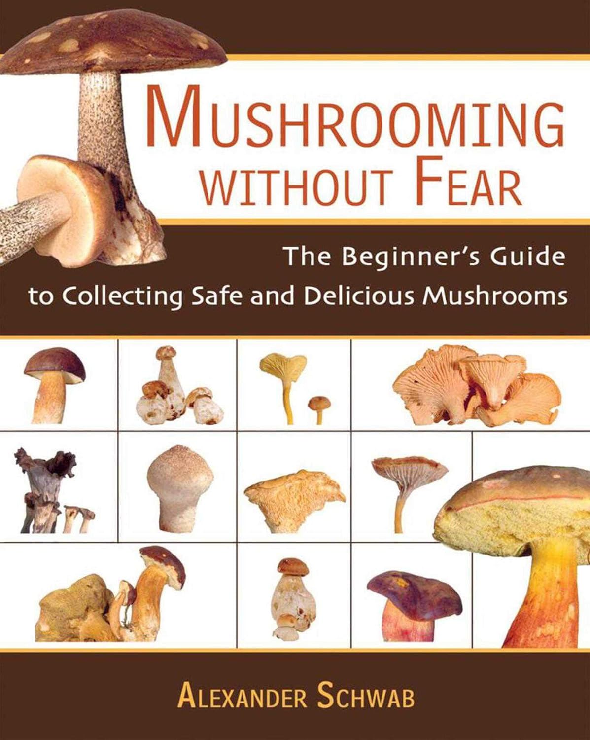 Mushrooming Without Fear: The Beginner's Guide to Collecting Safe and Delicious Mushrooms by Alexander Schwab
