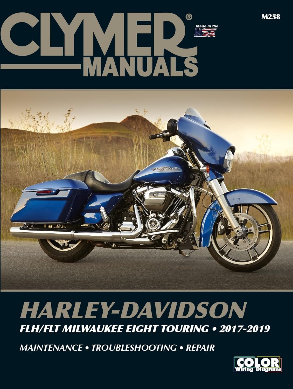 Clymer Harley-Davidson FLH/FLT Milwaukee-Eight Touring 2017-2019 by Haynes