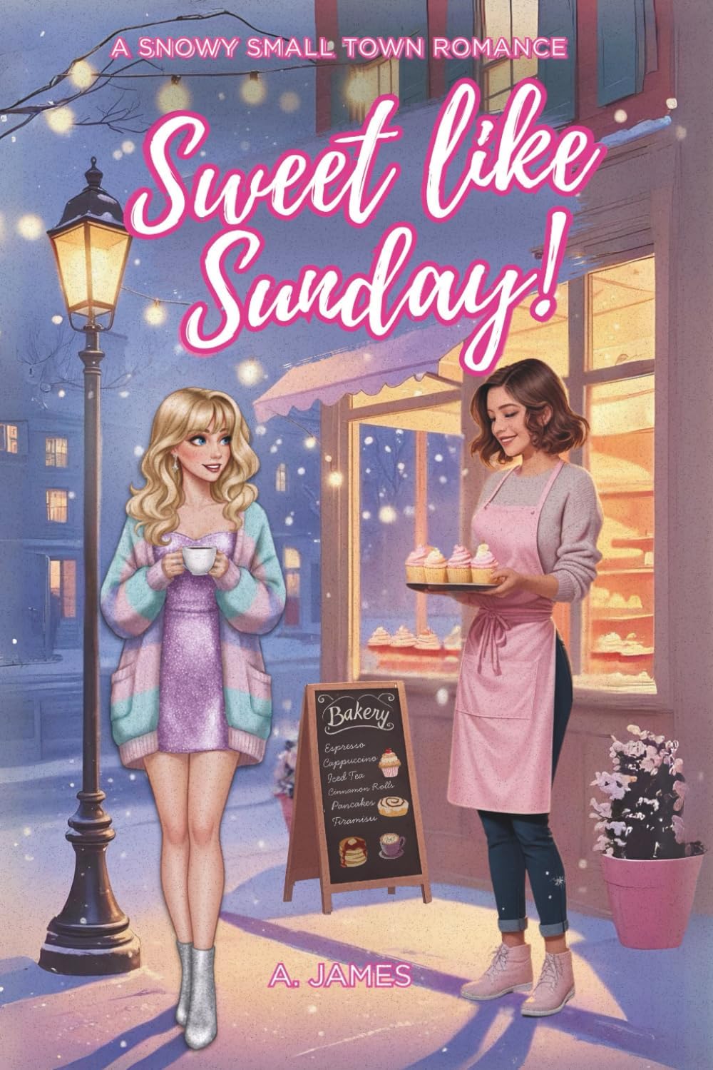 Sweet Like Sunday!: A tender, Slow-burn Sapphic Romance about Secrets, Second Chances, and Choosing Love. by A James