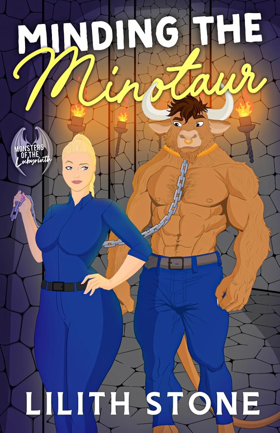 Minding The Minotaur: A steamy paranormal romantasy (Monsters of the Labyrinth) by Lilith Stone