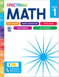 Spectrum 1st Grade Math Workbook, Mathematics Activity Book for Kids Ages 6-7, Addition, Subtraction, Place Value, Shapes, and More, Classroom or Homeschool Curriculum by Spectrum