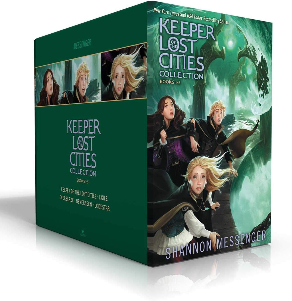 Keeper of the Lost Cities Collection Books 1-5 (Boxed Set): Keeper of the Lost Cities; Exile; Everblaze; Neverseen; Lodestar by Shannon Messenger