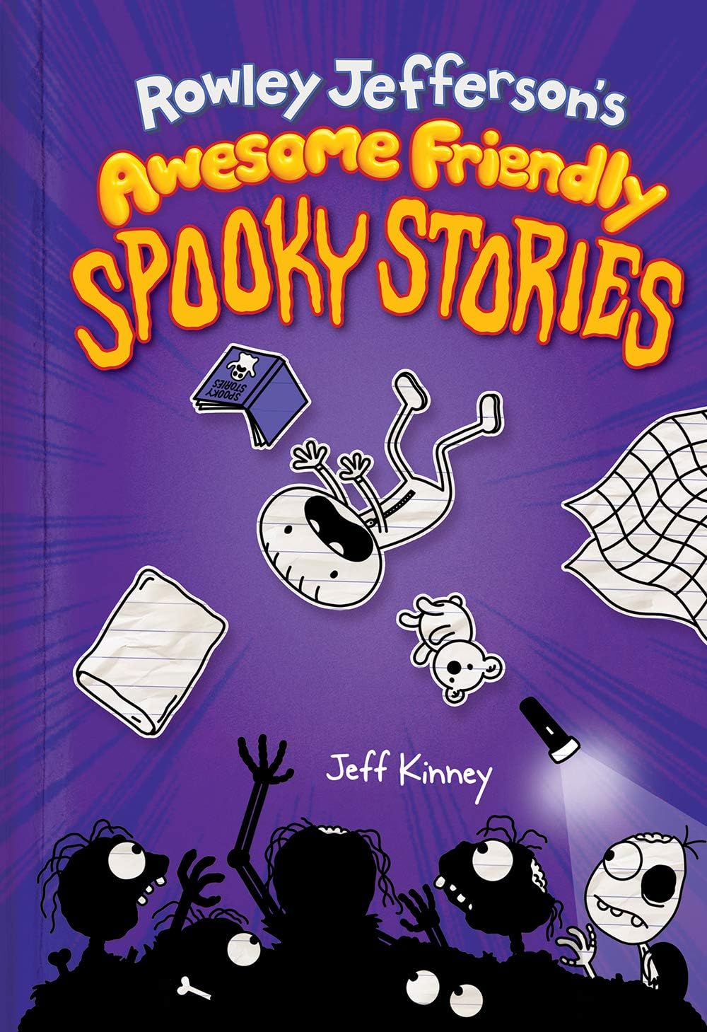 Rowley Jefferson's Awesome Friendly Spooky Stories: From the Creator of Diary of a Wimpy Kid (The Awesome Friendly Kid Series) by Jeff Kinney