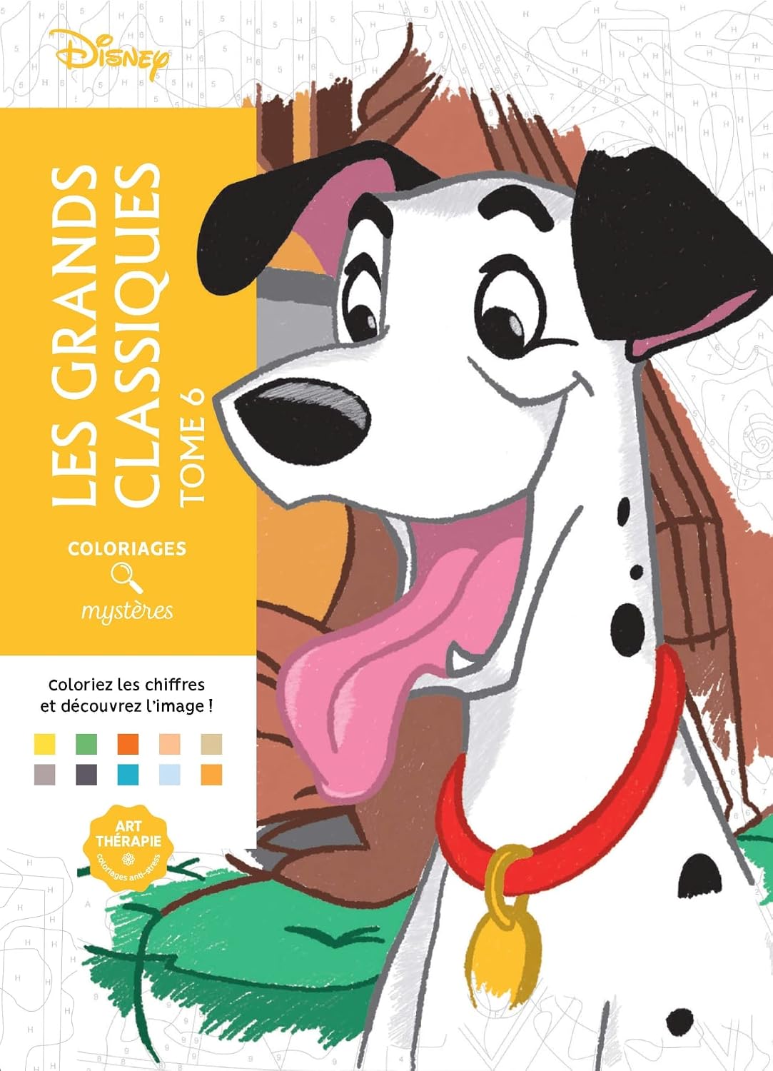 Coloriages mystères Disney - Les Grands classiques Tome 6 by Edouard Vauthey