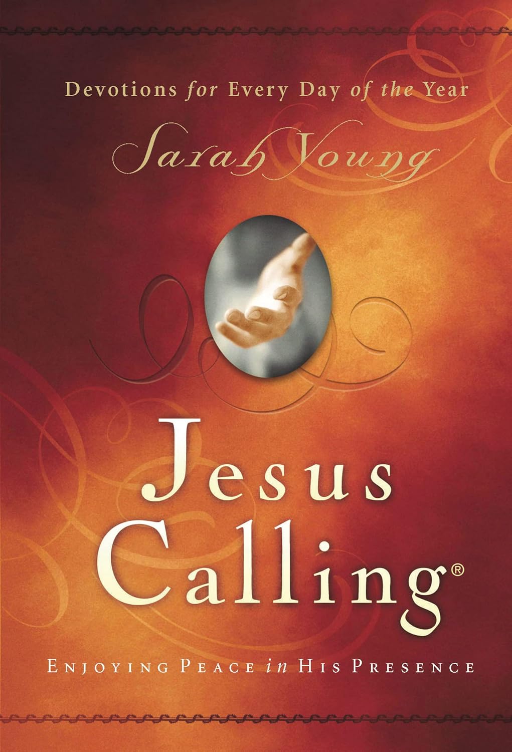 Jesus Calling, Padded Hardcover, with Scripture References: Enjoying Peace in His Presence (A 365-Day Devotional) by Sarah Young