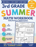 3rd Grade Summer Math Workbook Daily Review and Skill Practice: For Incoming 4th Grade by Kerry Pronio
