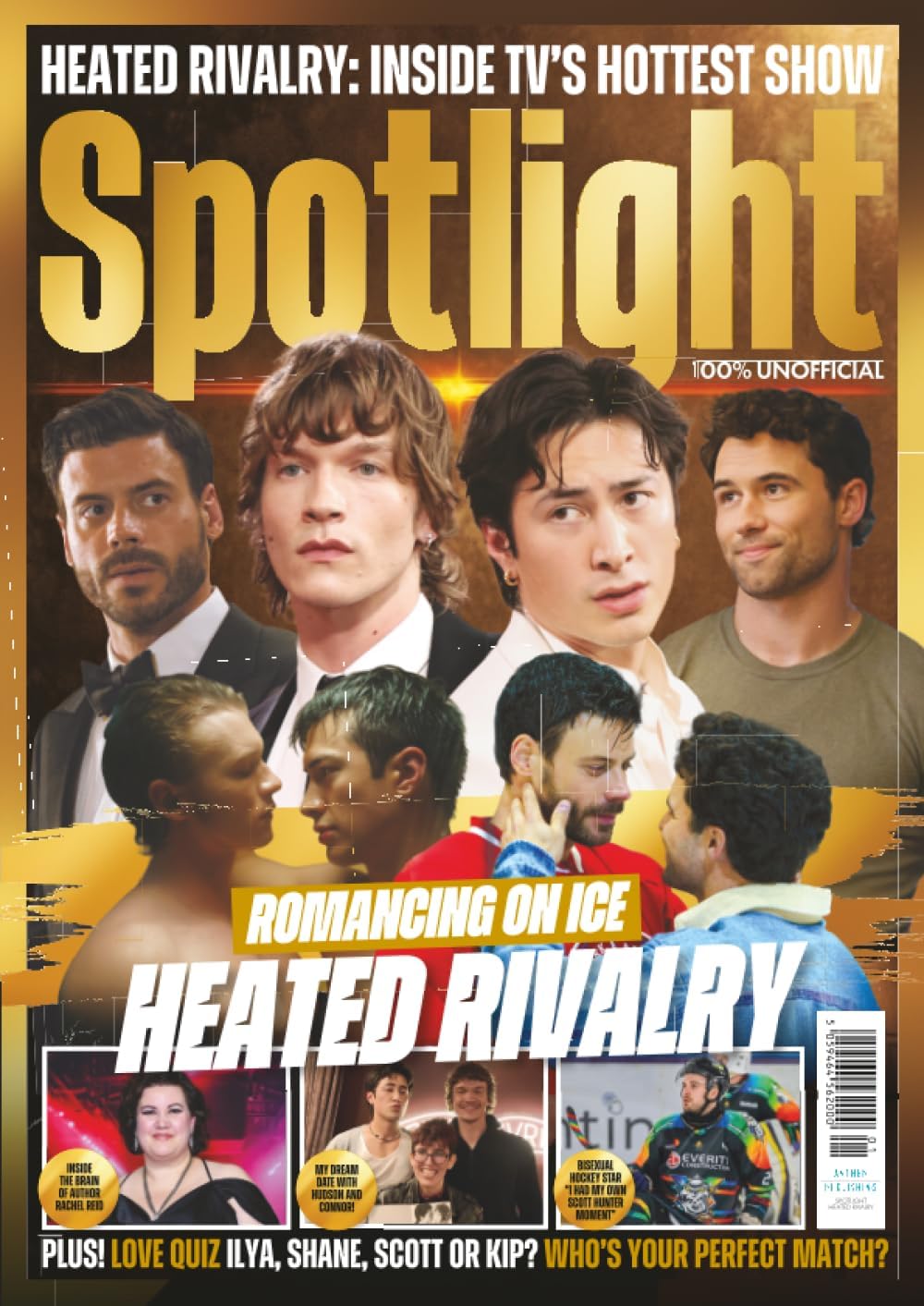 Heated Rivalry Special Edition Magazine: 100% Unofficial Fan Guide | LGBTQ+ Romantic Drama & TV Series Companion | Includes Episode Guide, Cast Profiles & Character Quiz by Anthem Publishing Ltd