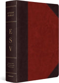 ESV Study Bible, Large Print (TruTone, Brown/Cordovan, Portfolio Design) by ESV Bibles