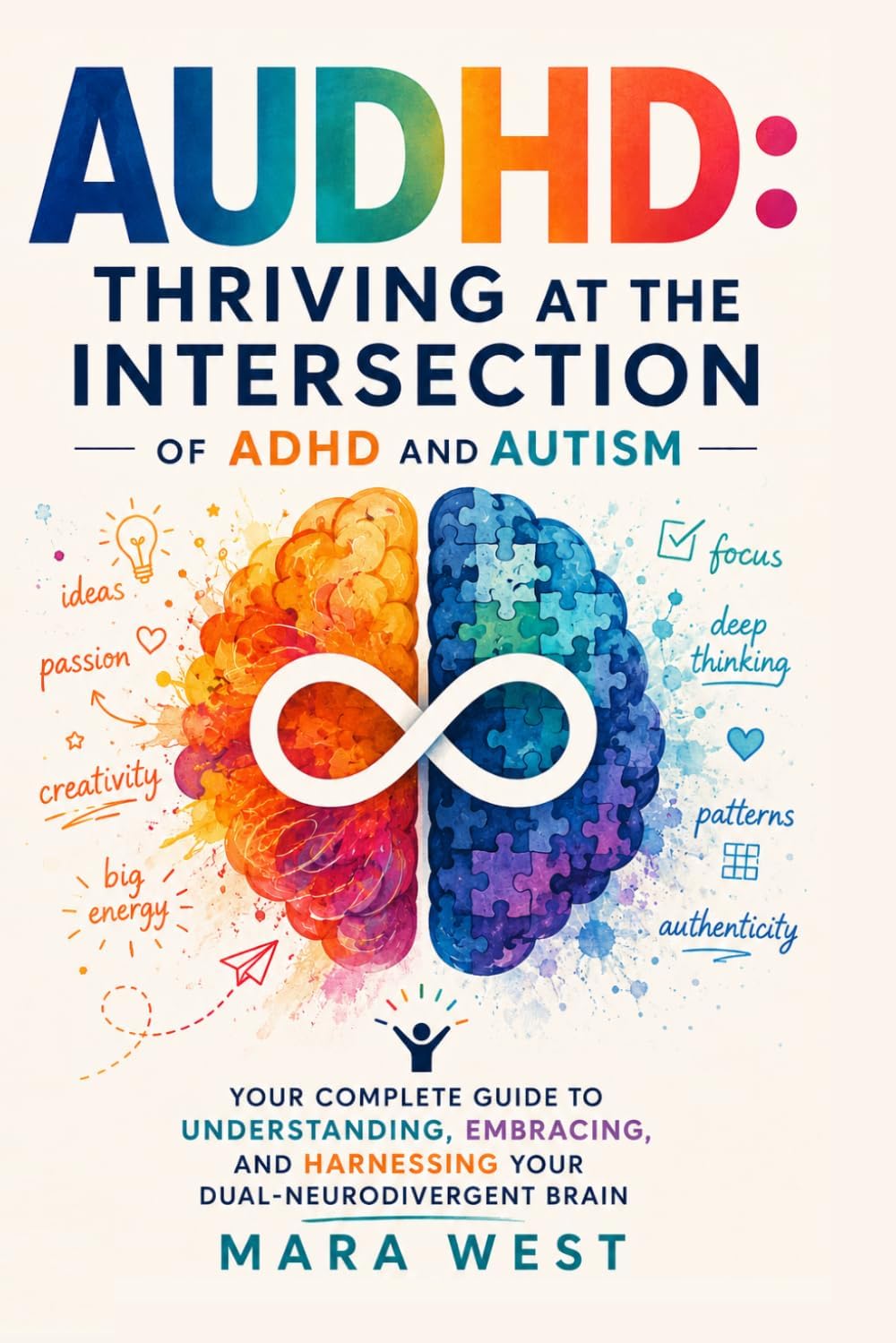AUDHD: Thriving at the Intersection of ADHD and Autism — Your Complete Guide to Understanding, Embracing, and Harnessing Your Dual-Neurodivergent Brain by Mara West