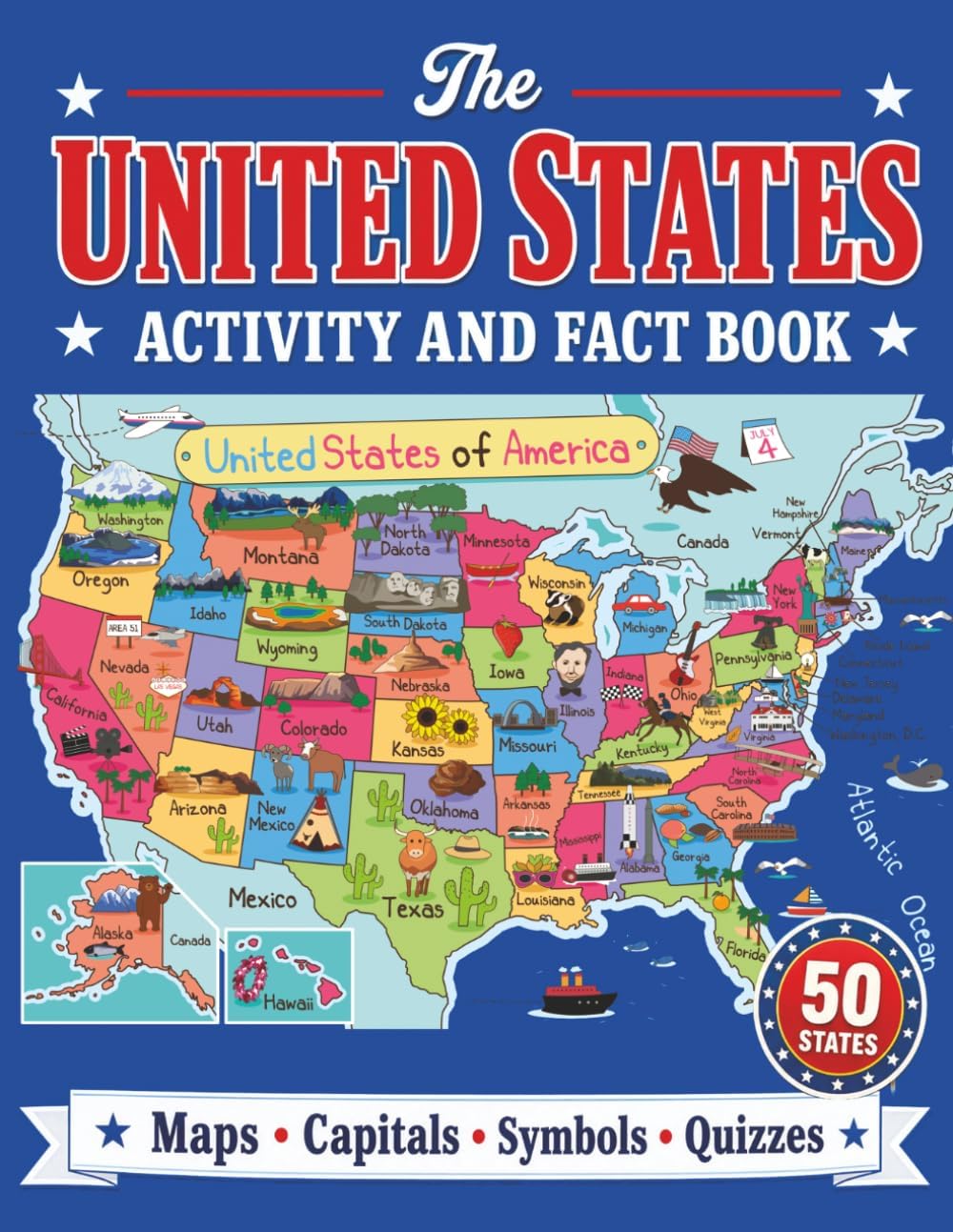 The United States Activity and Fact Book by Dylanna Press