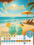 Extra Large Print Summer Word Search: Jumbo Word Search For Seniors, Adults And Teens | 50 Summer-Themed Puzzles With Very Big Letters (30 Font Size) ... – Big Print, Big Fun with Interesting Facts) by Happytude Press