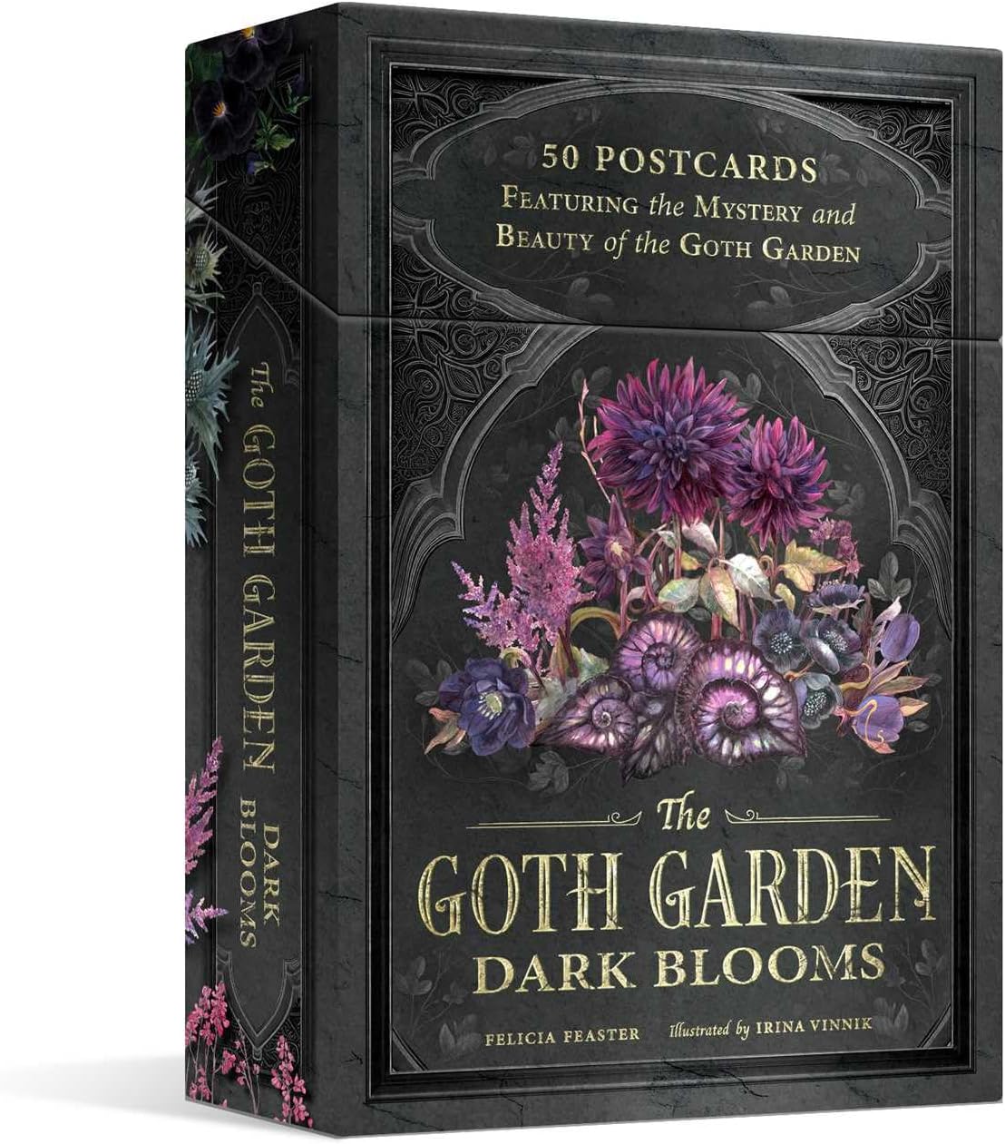 The Goth Garden: Dark Blooms: 50 Postcards Featuring the Mystery and Beauty of the Goth Garden by Felicia Feaster